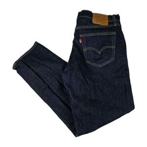 Levis Premium Jeans Mens Size 34x31 Lot 541 Straight Leg Dark Wash Blue Denim